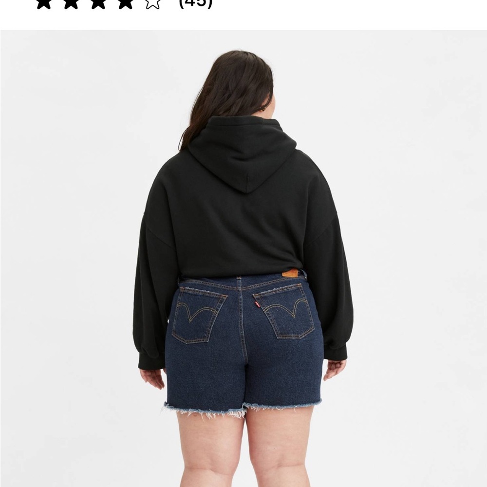 Levi's 501  Denim Dark Wash Shorts